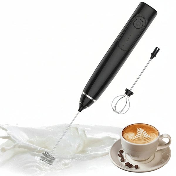 2-in-1 USB Rechargeable Milk Frother & Egg Beater