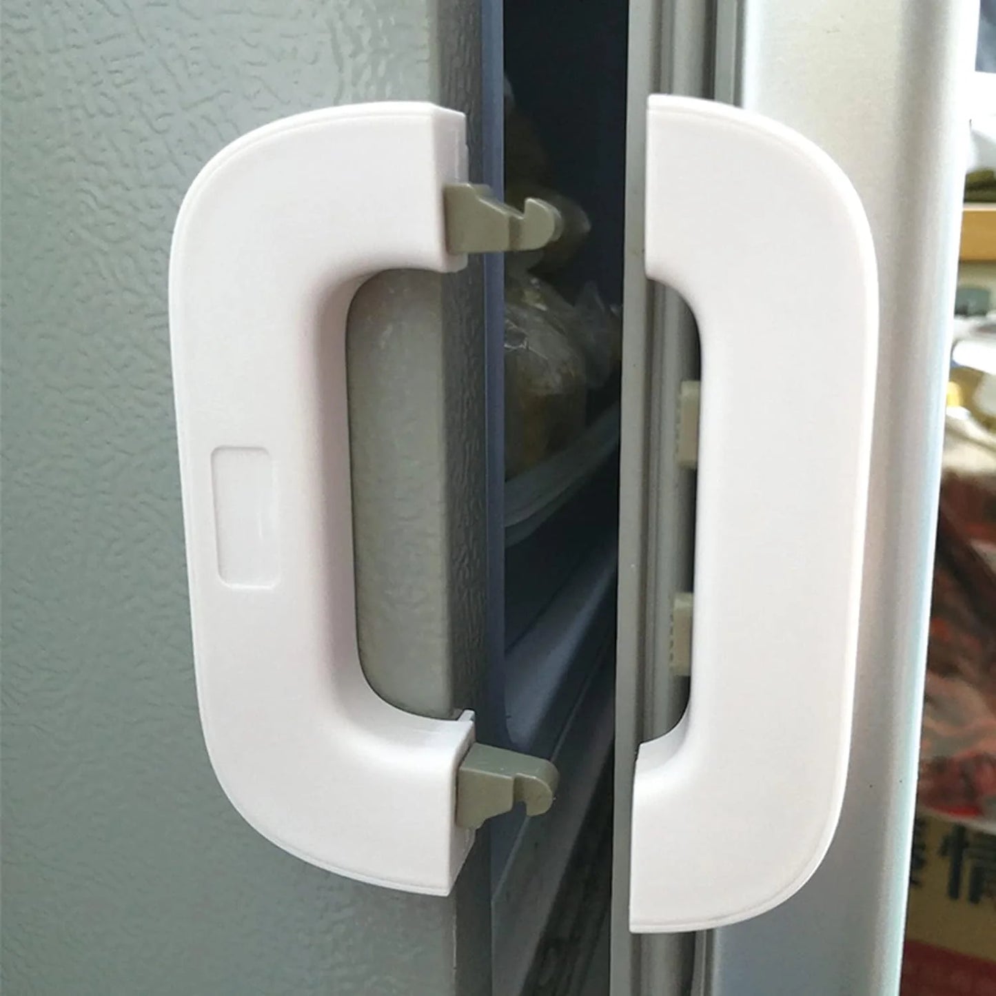 Child Safety Fridge Lock – Self-Adhesive Baby Proof Lock