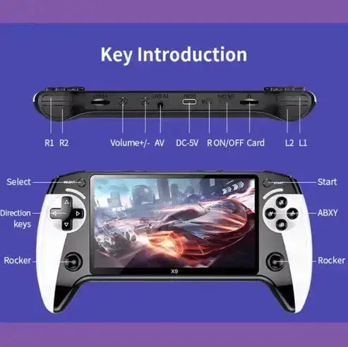 Black Hawk - Handheld Game Console sidhu hub
