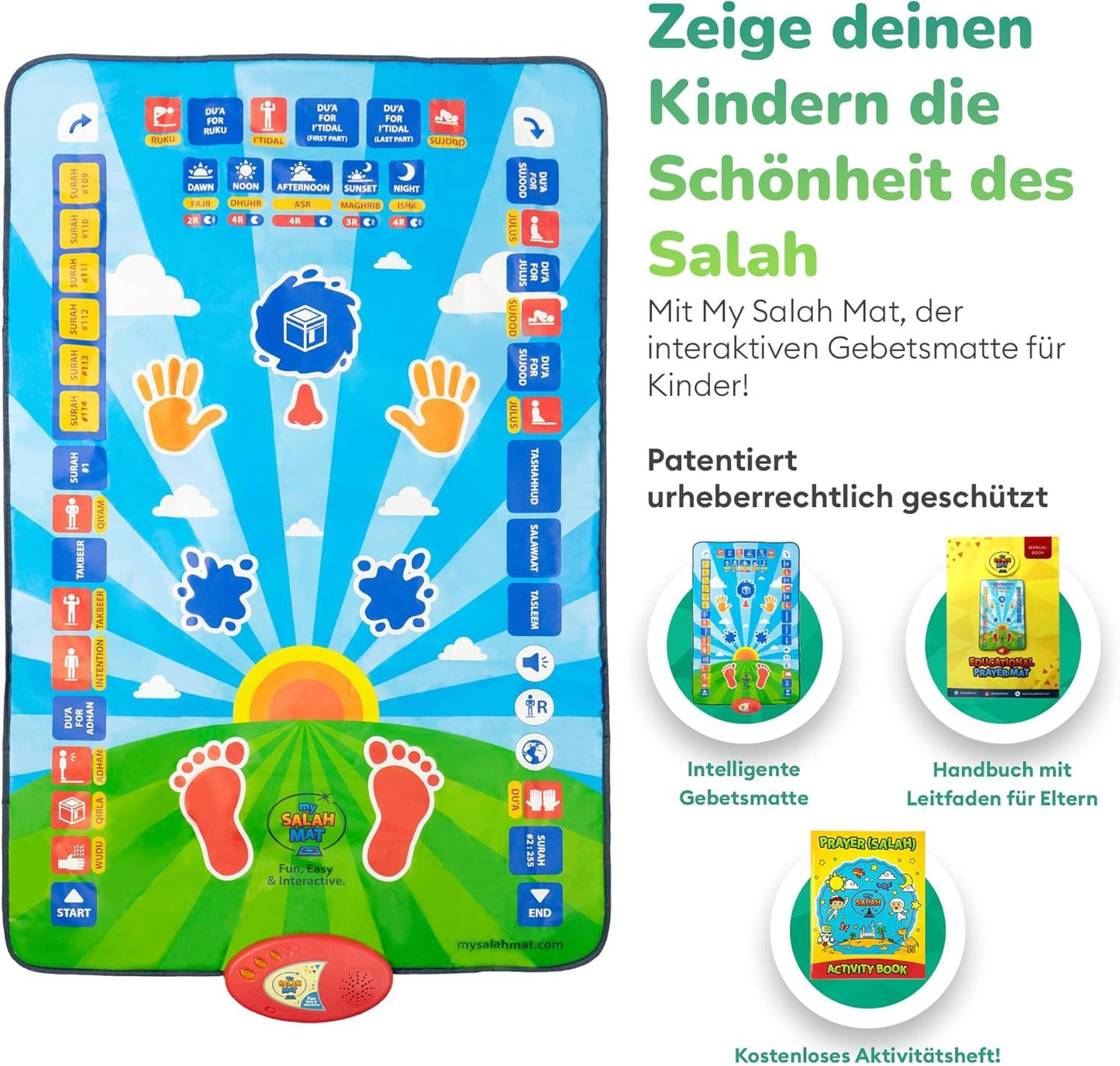 Islamic Prayer Mat for Kids