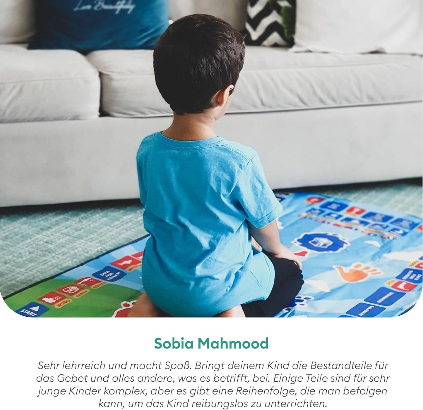 Islamic Prayer Mat for Kids
